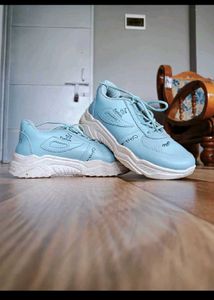 Stylish Blue Fashion Sneakers