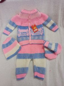 ❗FREE DELIVERY❗New Woolen Baby Suit