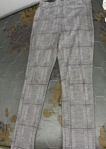 Women's Plaid Slim Fit Pants