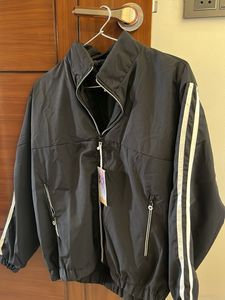 Black Jacket with Stripes - New!