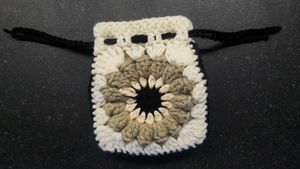 Handmade Crochet Pouch Bag