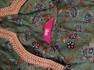 Elegant Floral Kaftan Kurta Set