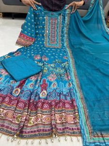 Rajasthani Anarkali❤️✨🤍