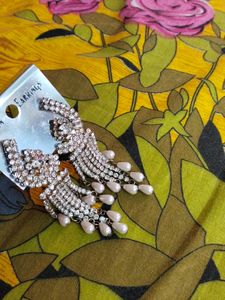 Sparkling Rhinestone Dangle Earrings