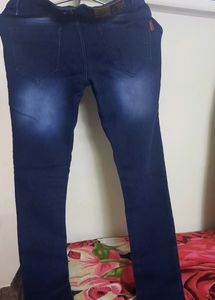 Jeans, Lykra, Women, Size -28