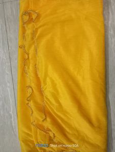 Yellow New Chiffon Dupatta