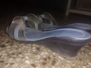 Cute Blue Bow Sandal