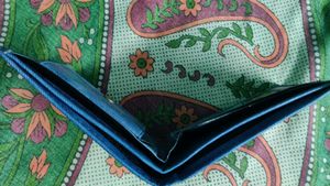 Blue Bi-Fold Wallet