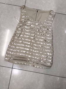 Sparkling Sequined Kurta with Dhoti Pants