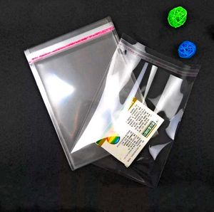 30 pcs Clear Plastic Bags