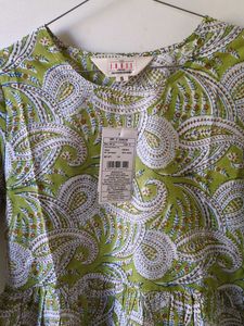 Green Printed Top
