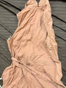 Chic Pink Wrap Jumpsuit