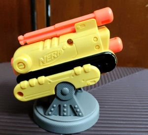 McDonald's 2009 NERF swivel launcher toy