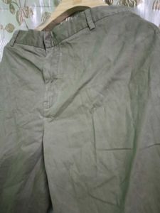 Olive Green Chino Pants