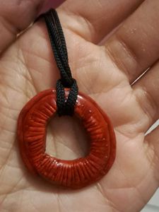 Red Pendant Necklace