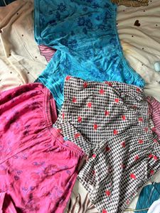 3 Pack Pajama Shorts