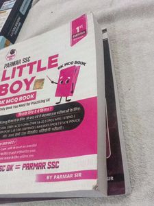 SSC GK Little Boy &amp; Fatman Books