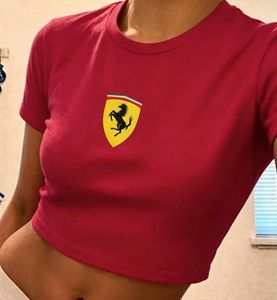 🚨sale🚨Red APTMT baby Tee