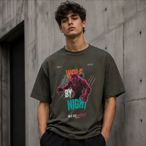 Men's Wolf Graphic T-Shirt
