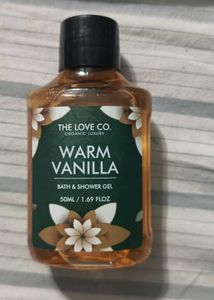 The Love Co. Warm Vanilla Bath & Shower Gel