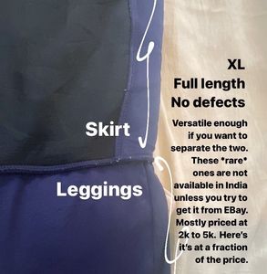 Puma Vintage Leggings w Attached Skirt &amp; Pockets