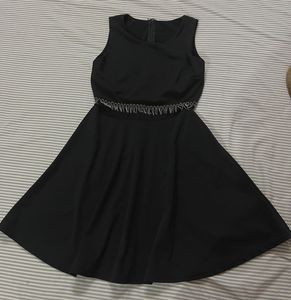 LittleBlackDress  Sleeveless A-Line Dress