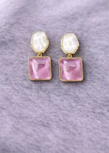 Chic Geometric Drop Earrings