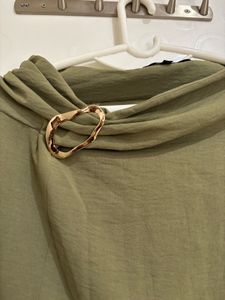 Olive Green Skirt