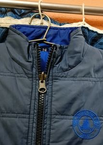 Branded Half Both Wear Jacket .