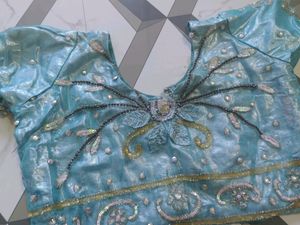 Women Blue Lehnga