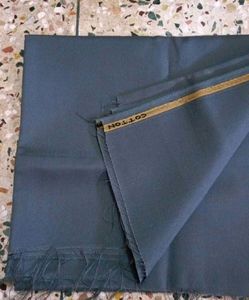 Dark Steel Colour Pant Cut Piece