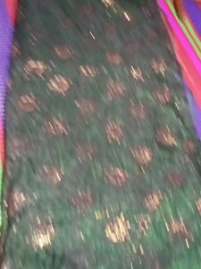 Elegant Green Embellished Saree