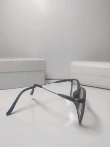 F16 Eyewear Black Rectangle Glasses