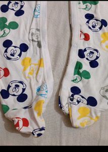 18-24 mnth Cute Mickey Mouse Baby Sleepsuit