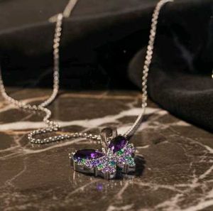 Jewelry Set: Earrings and Butterfly Necklace