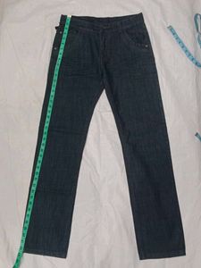 Men's Dark Blue Denim Jeans