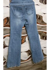 Women's Light Wash Flare Jeans