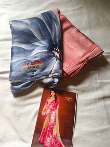 Beautiful Floral Print Saree