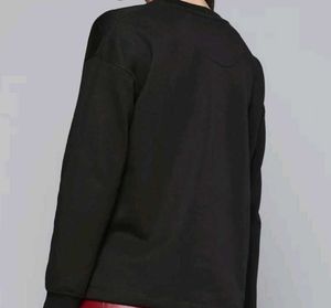 Women Black Sweatshirt