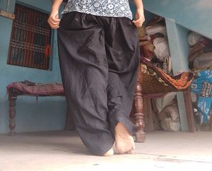 black salwar 2 set