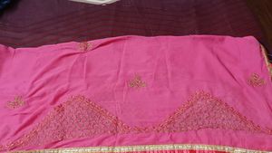 Embroidered Pink Kurta