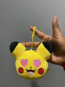 Cute Pikachu Plush Keychain