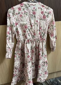 Chic Floral Print Midi Dress