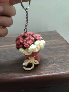 Handmade Crochet Keychain