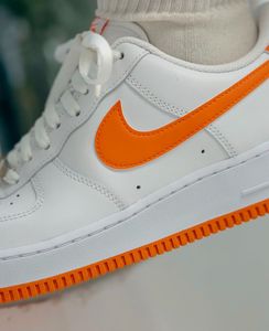 Nike Air Force 1 White Orange