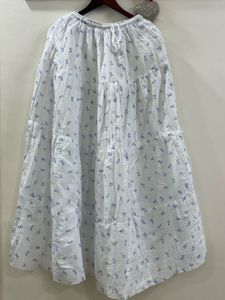 Floral White Maxi Dress