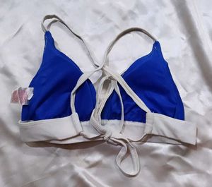 Blue Sports Bra