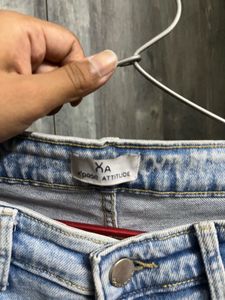 Light Wash Flare Jeans