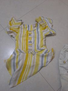 Baby Girl Top And Jean's Set