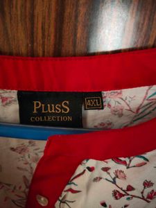 Pluss Floral Print Kurta